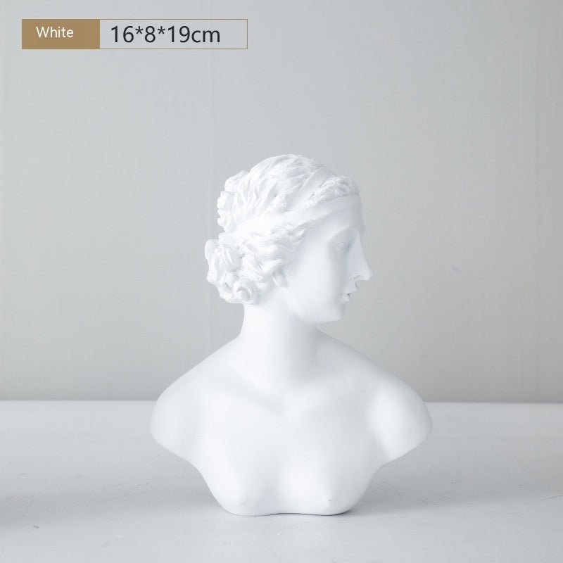 Geometric Arch Resin Sculptures – Modern Character & Abstract Ornaments - Venus - 