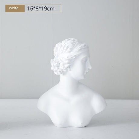 Geometric Arch Resin Sculptures – Modern Character & Abstract Ornaments - Venus - 