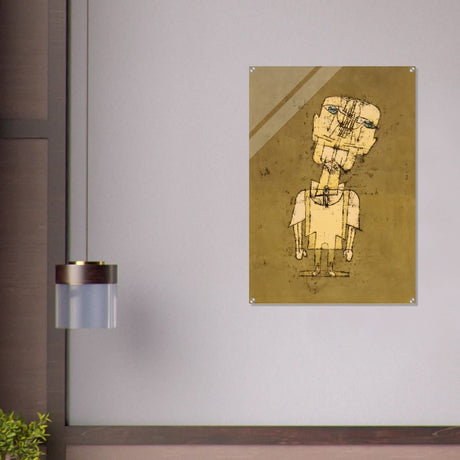Ghost of a Genius at by Paul Klee - Acrylic Print - 70x100 cm / 28x40″ - 