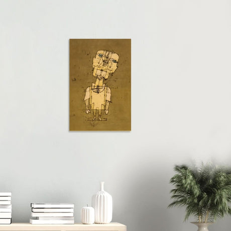 Ghost of a Genius at by Paul Klee - Wood Prints - 40x60 cm / 16x24″ - 20 mm