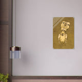 Ghost of a Genius at by Paul Klee - Acrylic Print - 50x75 cm / 20x30″ - 
