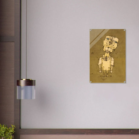 Ghost of a Genius at by Paul Klee - Acrylic Print - 50x75 cm / 20x30″ - 