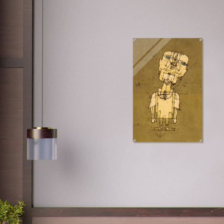 Ghost of a Genius at by Paul Klee - Acrylic Print - 60x90 cm / 24x36″ - 