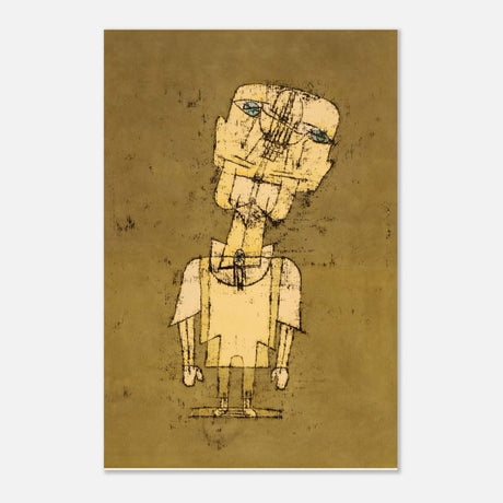Ghost of a Genius at by Paul Klee - Aluminum Print - 30x45 cm / 12x18″ - 