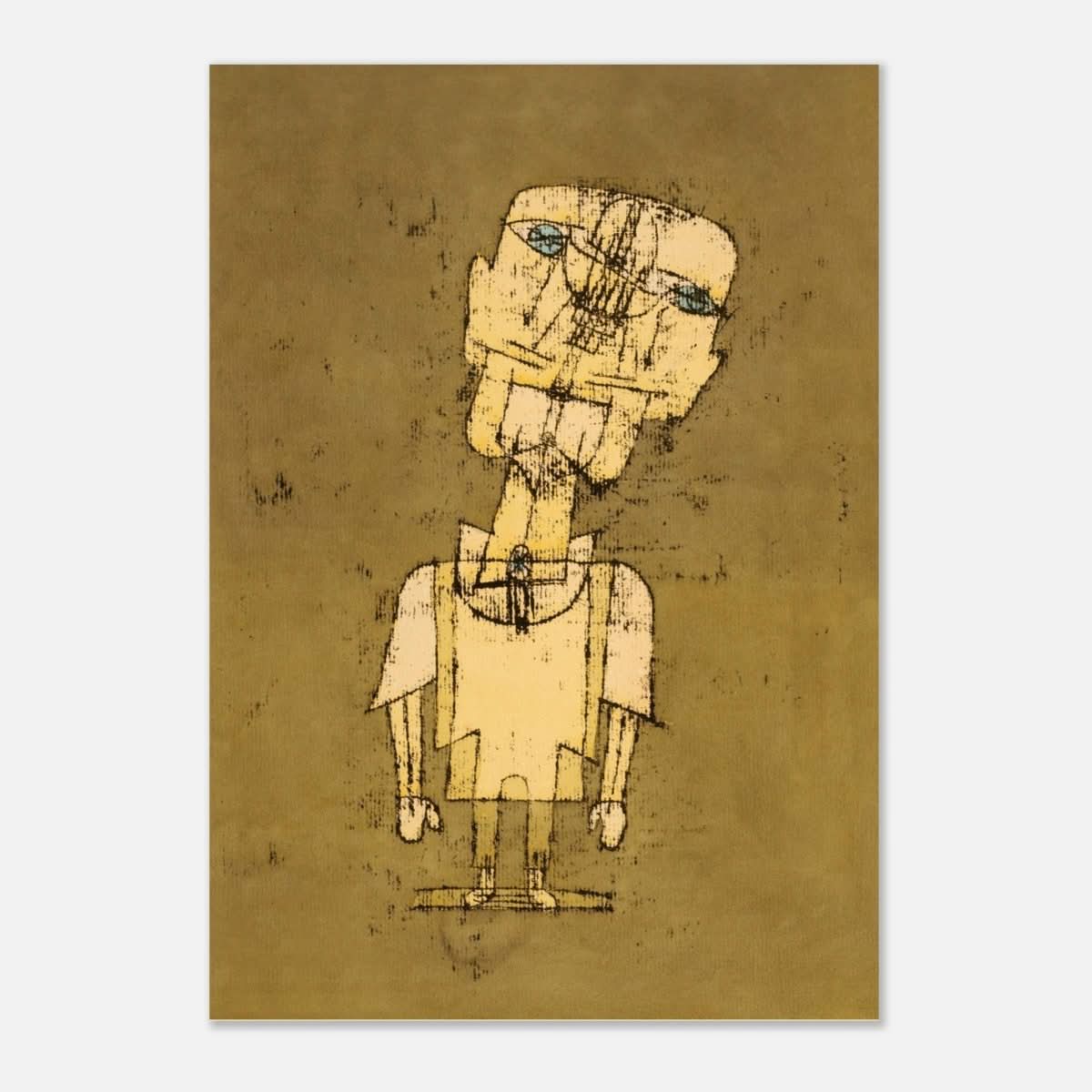 Ghost of a Genius at by Paul Klee - Aluminum Print - 70x100 cm / 28x40″ - 