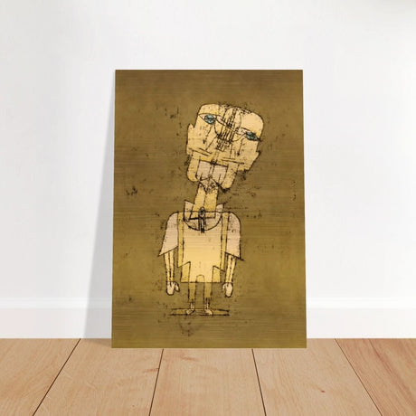 Ghost of a Genius at by Paul Klee - Brushed Aluminum Print - 70x100 cm / 28x40″ - 