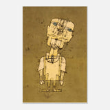 Ghost of a Genius at by Paul Klee - Aluminum Print - 40x60 cm / 16x24″ - 