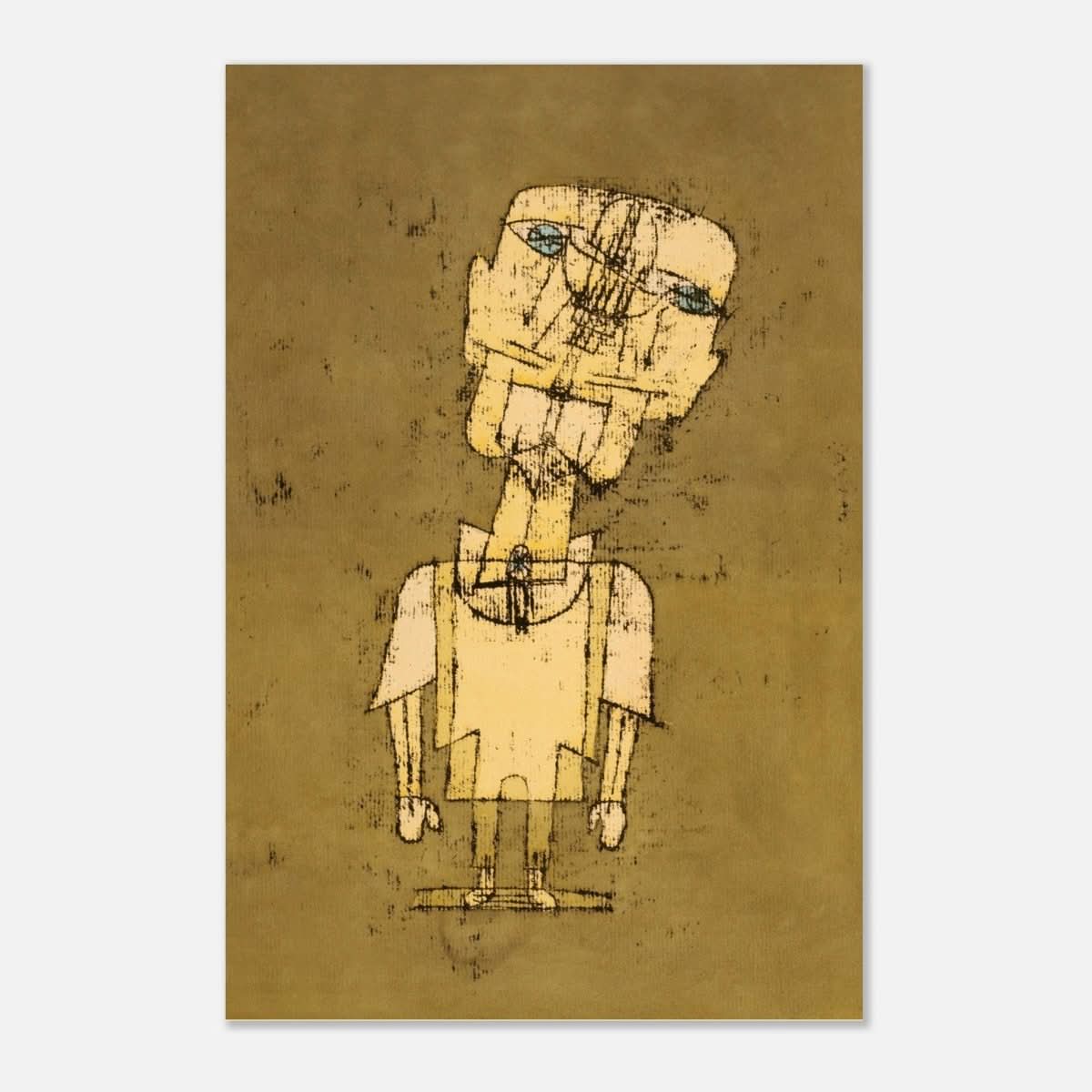 Ghost of a Genius at by Paul Klee - Aluminum Print - 60x90 cm / 24x36″ - 