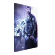"God of Thunder: Ascension" – Epic Digital Fantasy Art Print - Canvas - 40x60 cm / 16x24″ - 