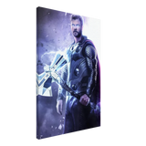 "God of Thunder: Ascension" – Epic Digital Fantasy Art Print - Canvas - 50x75 cm / 20x30″ - 