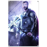 "God of Thunder: Ascension" – Epic Digital Fantasy Art Print - Acrylic Print - 60x90 cm / 24x36″ - 
