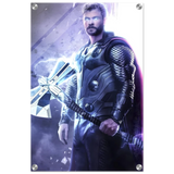 "God of Thunder: Ascension" – Epic Digital Fantasy Art Print - Acrylic Print - 40x60 cm / 16x24″ - 
