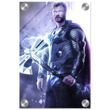 "God of Thunder: Ascension" – Epic Digital Fantasy Art Print - Acrylic Print - 20x30 cm / 8x12″ - 