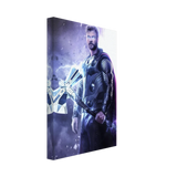 "God of Thunder: Ascension" – Epic Digital Fantasy Art Print - Canvas - 20x30 cm / 8x12″ - 