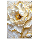Golden Blossom – A Luxurious Floral Masterpiece | Floral Wall art Print - Acrylic Print - 50x75 cm / 20x30″ - 