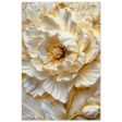 Golden Blossom – A Luxurious Floral Masterpiece | Floral Wall art Print - Wood Prints - 40x60 cm / 16x24″ - 