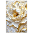 Golden Blossom – A Luxurious Floral Masterpiece | Floral Wall art Print - Acrylic Print - 30x45 cm / 12x18″ - 