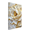 Golden Blossom – A Luxurious Floral Masterpiece | Floral Wall art Print - Canvas - 30x45 cm / 12x18″ - 