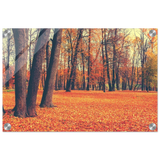“Golden Silence in Autumn – A Tranquil Forest Escape” | Wall Art Print - Acrylic Print - 30x45 cm / 12x18″ - 