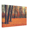 “Golden Silence in Autumn – A Tranquil Forest Escape” | Wall Art Print - Canvas - 30x45 cm / 12x18″ - 