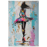 Grace in Motion: The Abstract Dancer | Abstract Figurative Art wall art print - Acrylic Print - 40x60 cm / 16x24″ - 