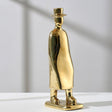 Graceful Pose Figurine – Elegant Resin Sculpture in Gold, Silver or White - Gold - 