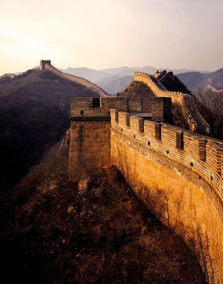 Great Wall of Badaling - The Majestic Defender of China | Vertical | 2 Design Options - 30x45 cm / 12x18″ - Design Option 1 - Acrylic Print