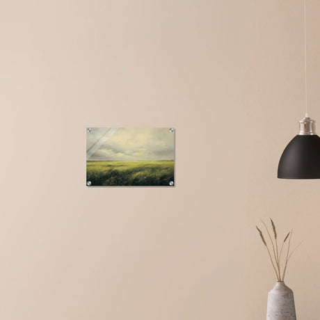 Green Landscape Wall art - Acrylic Print - 30x45 cm / 12x18″ - 