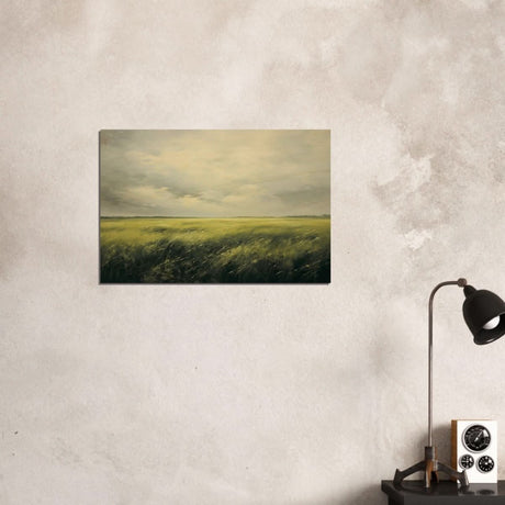 Green Landscape Wall art - Wood Prints - 50x75 cm / 20x30″ - 20 mm