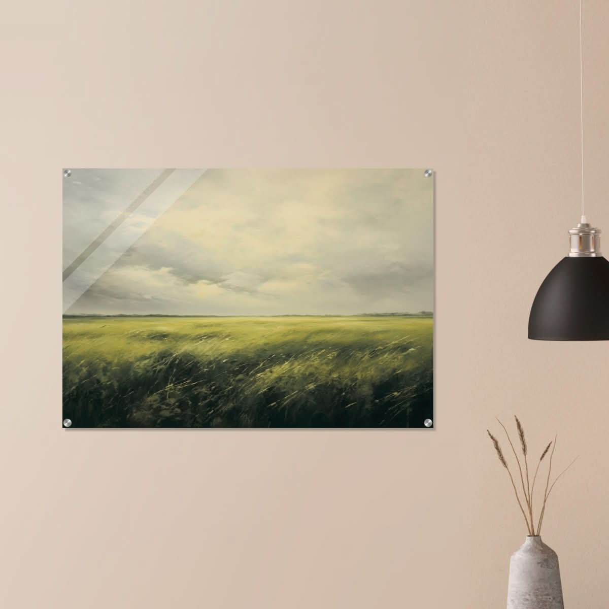 Green Landscape Wall art - Acrylic Print - 70x100 cm / 28x40″ - 