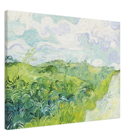 Green Wheat Fields, Auvers by Vincent van Gogh | vintage wall art print - Canvas - 60x80 cm / 24x32″ - 