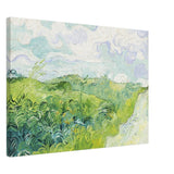Green Wheat Fields, Auvers by Vincent van Gogh | vintage wall art print - Canvas - 50x70 cm / 20x28″ - 