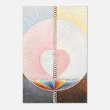 Group IX,UW No. 25, The Dove, No. 1, by Hilma af Klint, 1915 - Aluminum Print - 40x60 cm / 16x24″ - 