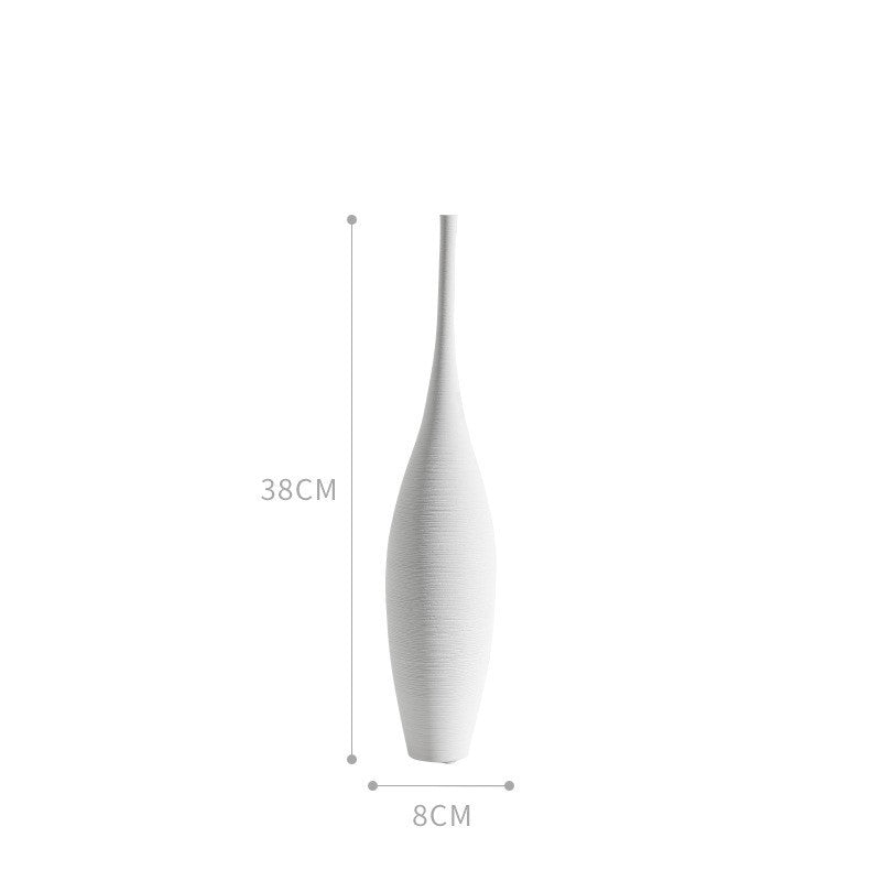 Handmade Zen Vase – Modern Ceramic Art Ornament - Type C - 