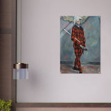 Harlequin by Paul Cézanne Vintage Wall Art - Acrylic Print - 70x100 cm / 28x40″ - 