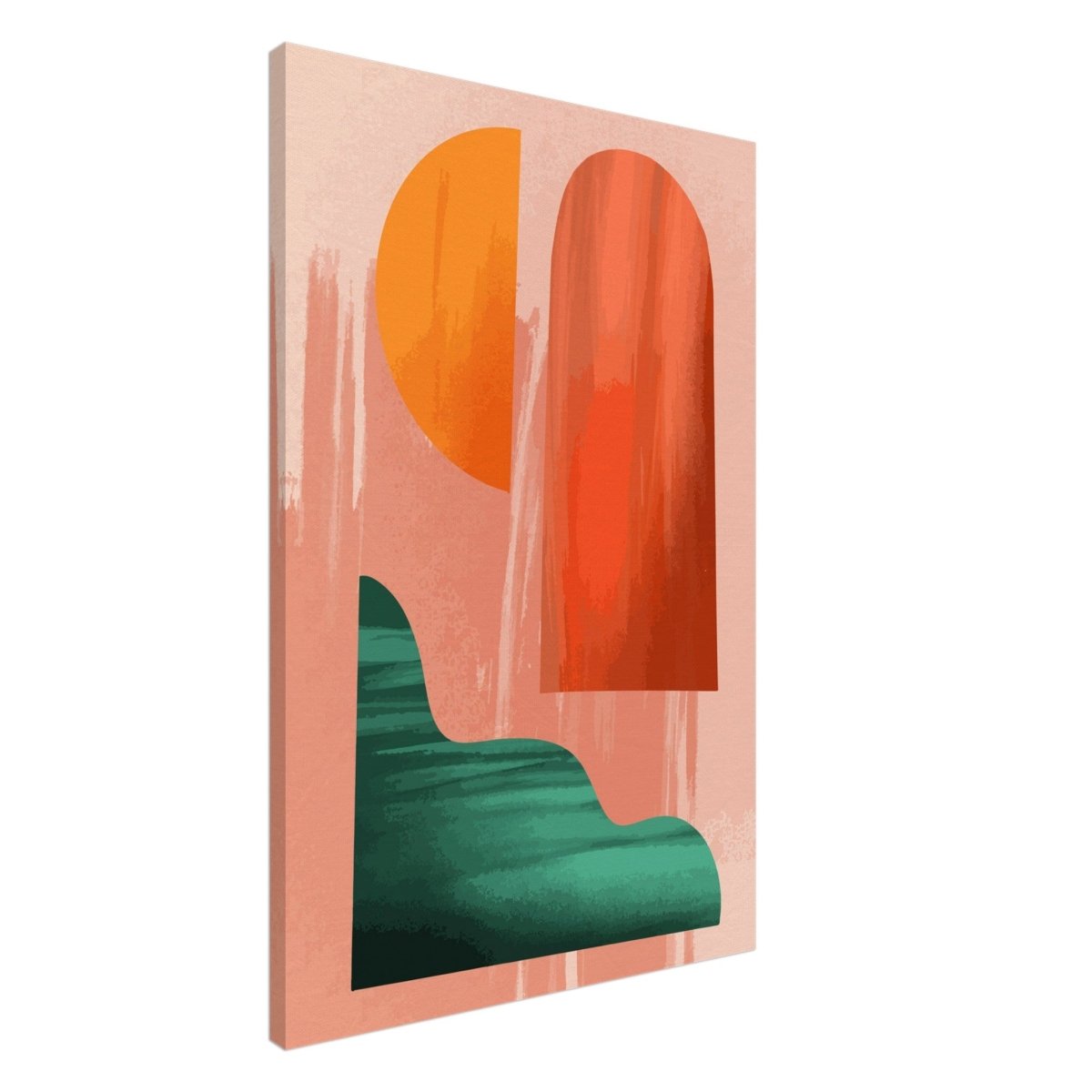 Harmony in Color | Abstract Minimalism | wall art print - Canvas - 30x45 cm / 12x18″ - 