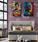 Heroes United Canvas Duo - Canvas - 30X45 CM / 12X18″ - 