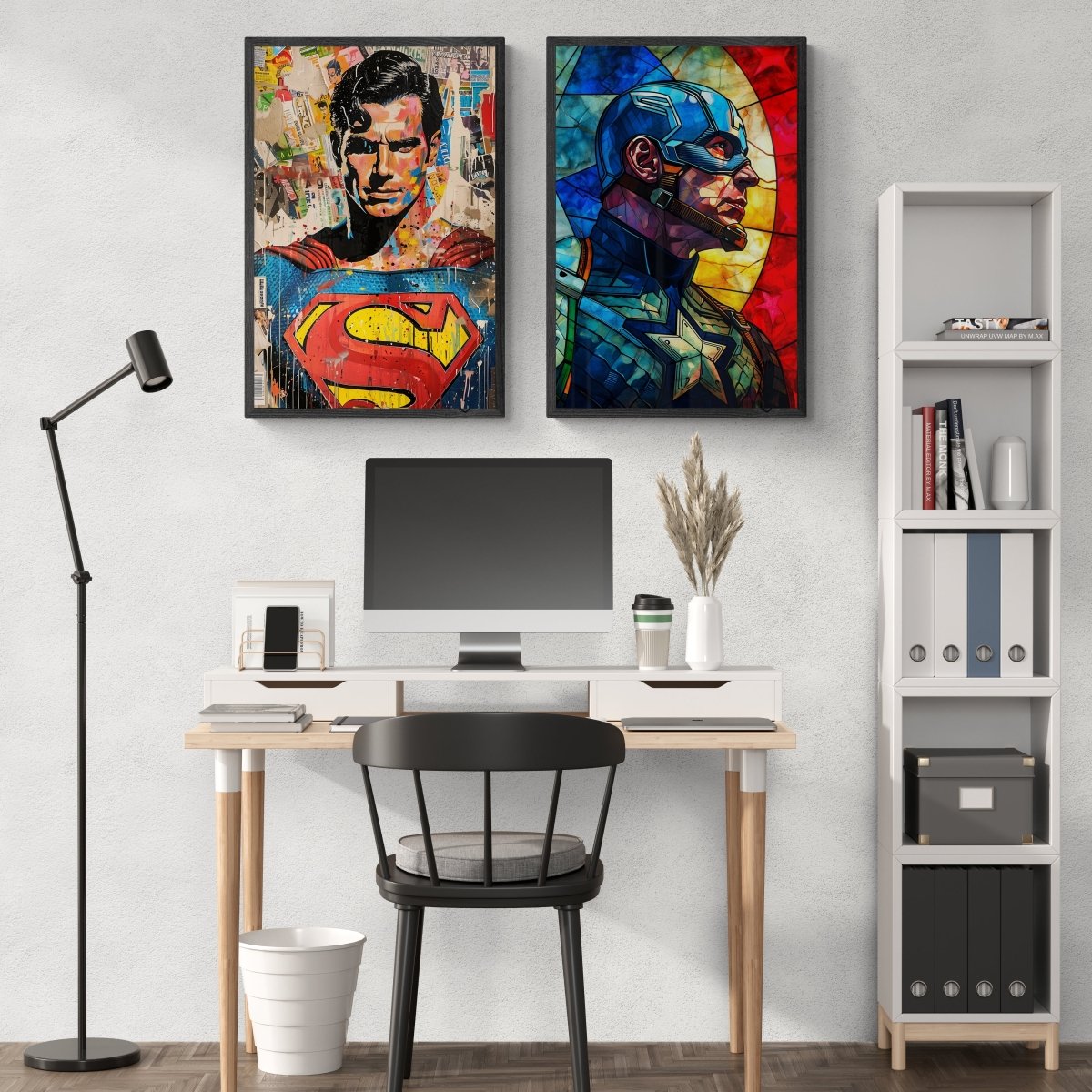 Heroes United Canvas Duo - Canvas - 30X45 CM / 12X18″ - 