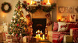 Holiday Hearth - A Cozy Christmas Glow| Christmas Collection | 3 Design Options - 30x45 cm / 12x18″ - Design Option 1 - Acrylic Print