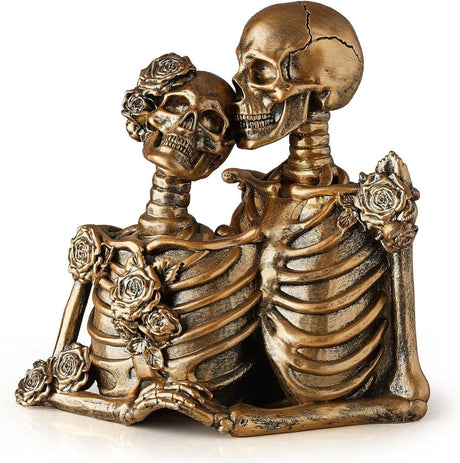 Home Desktop Vintage Resin Party Decorations Gift Sculpture - Hand In Hand - 