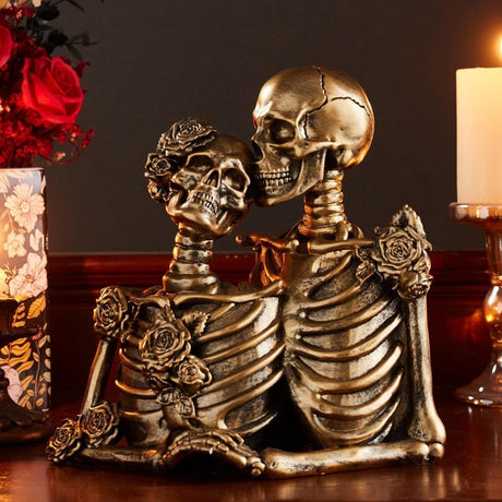Home Desktop Vintage Resin Party Decorations Gift Sculpture - Hand In Hand - 