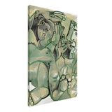 Homme et femme nus by Pablo Picasso 1968 - Canvas - 50x75 cm / 20x30″ - Slim