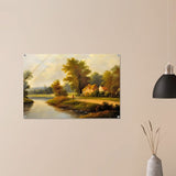 House By The Lake - Acrylic Print - 60x90 cm / 24x36″ - 