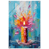 Ignite – Abstract Candle Flame Wall Art Print - Acrylic Print - 40x60 cm / 16x24″ - 