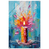 Ignite – Abstract Candle Flame Wall Art Print - Acrylic Print - 60x90 cm / 24x36″ - 