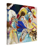 Improvisation No. 30 (1913) by Wassily Kandinsky Abstract Wall art print - Canvas - 50x50 cm / 20x20″ - Slim