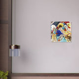 Improvisation No. 30 (1913) by Wassily Kandinsky Abstract Wall art print - Acrylic Print - 50x50 cm / 20x20″ - 
