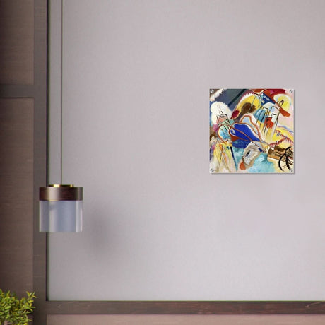 Improvisation No. 30 (1913) by Wassily Kandinsky Abstract Wall art print - Acrylic Print - 50x50 cm / 20x20″ - 