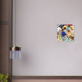 Improvisation No. 30 (1913) by Wassily Kandinsky Abstract Wall art print - Acrylic Print - 40x40 cm / 16x16″ - 