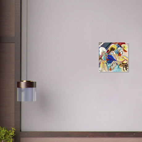 Improvisation No. 30 (1913) by Wassily Kandinsky Abstract Wall art print - Acrylic Print - 40x40 cm / 16x16″ - 